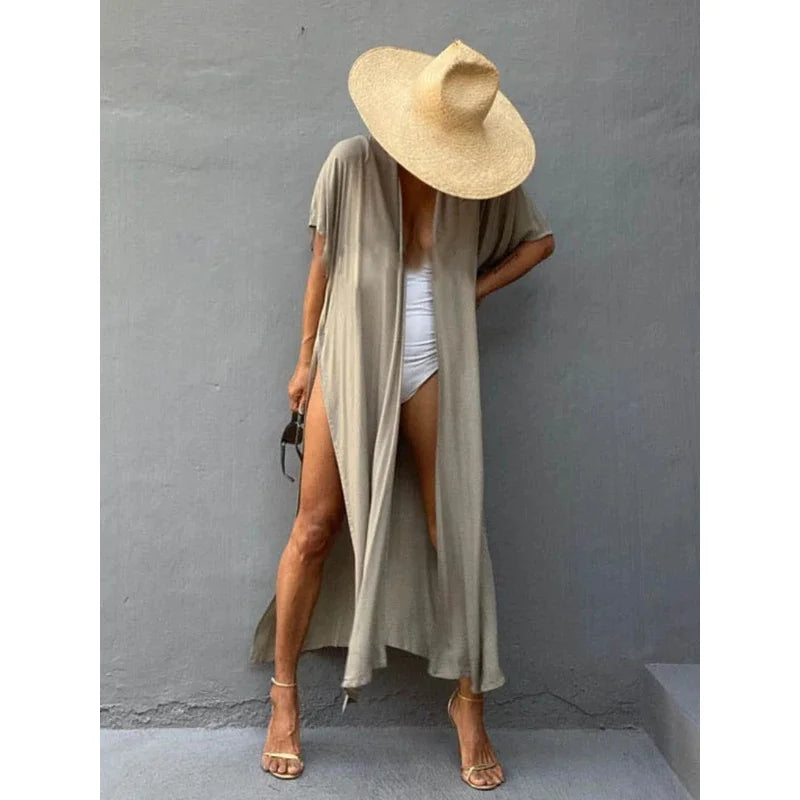 Wrap Swim Cover-Up | OWNLUXE