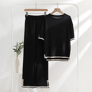 Two-Piece Knit Pajama Set – Shop at OWNLUXE