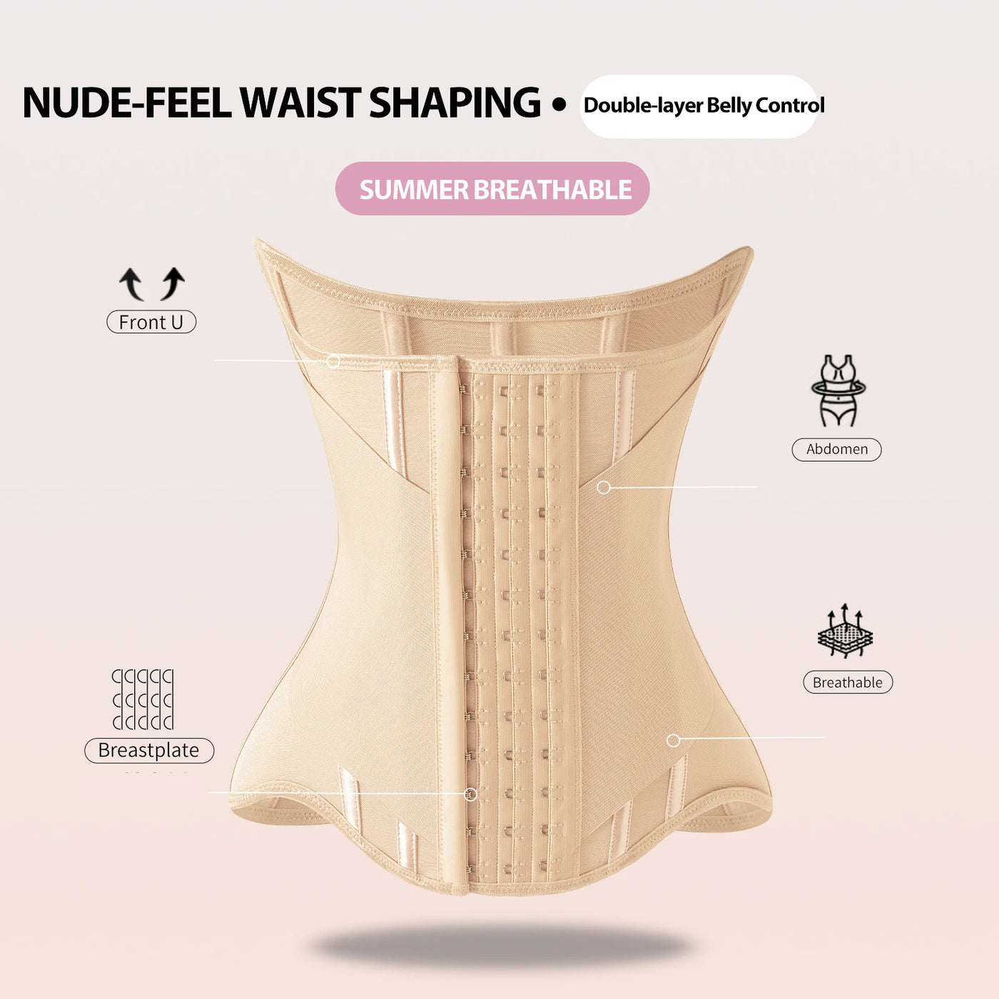 Firm Control Underwire Waist Cincher – Sculpted Waist Support