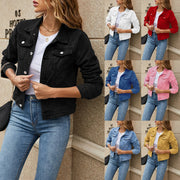 Women's Denim Jackets Fashion Female Casual Long Sleeve | OWNLUXE