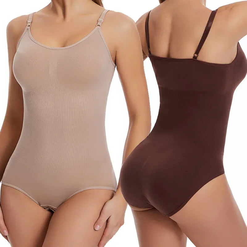 Tank Top Bodysuit Shapewear with Tummy Control & Shorts