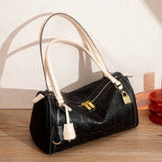 CHCH Simple Brown Pillow Bag - Soft Commuter Handbag | OWNLUXE
