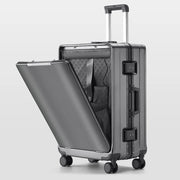 Front-Opening Carry-On Spinner with Laptop Compartment