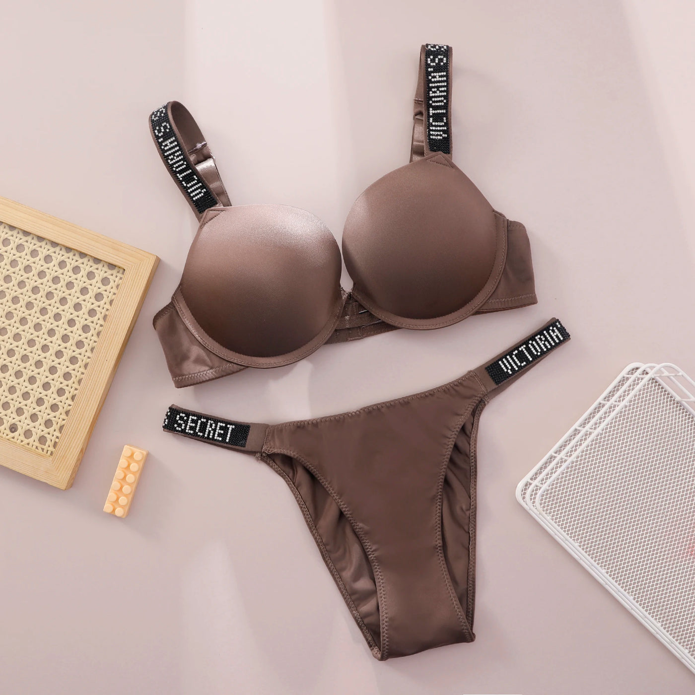 Push-Up Lace Adjustable Lingerie Set | OWNLUXE