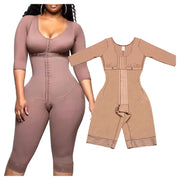 Full Body Colombian Shapewear Bodysuit - High Compression with Arm Slimming