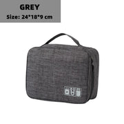 Travel Cosmetic Makeup Bag – Compact Polyester Toiletry Case