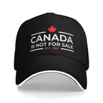 Load image into Gallery viewer, Canada Is Not For Sale 1867 Baseball Cap – Funny Patriotic Snapback | OWNLUXE
