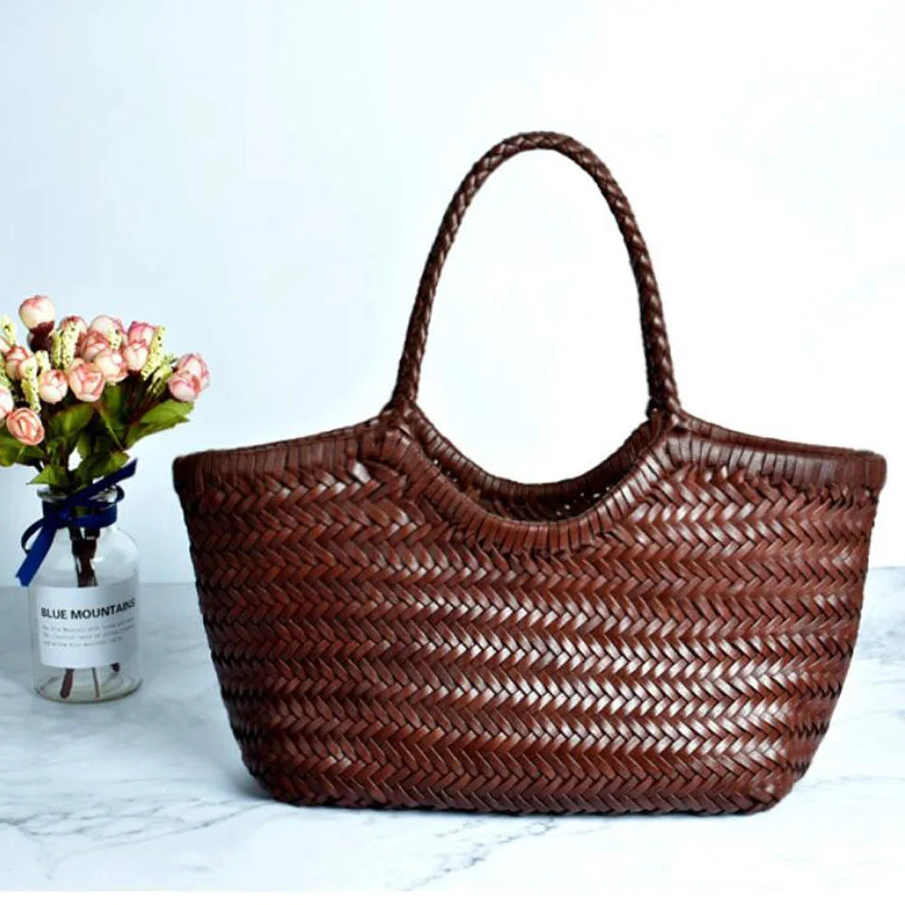 Split Leather Handbag – Shop at OWNLUXE