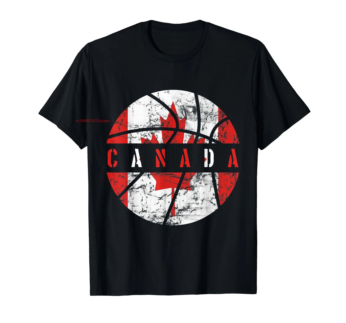 Canada Basketball Team T-Shirt – 100% Cotton Fan Tee