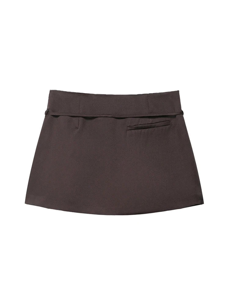 Zip-Up Skirt | OWNLUXE