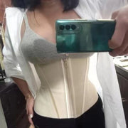 Latex Waist Trainer – Steel Boned Slimming Cincher