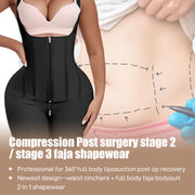 Backless Bodysuit Shaper with Soft Cup Bra & Tummy Control | OWNLUXE