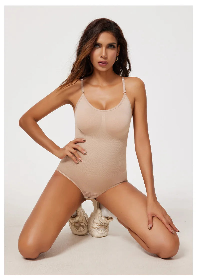 Seamless Full Body Shaper – Butt Lifter Bodysuit
