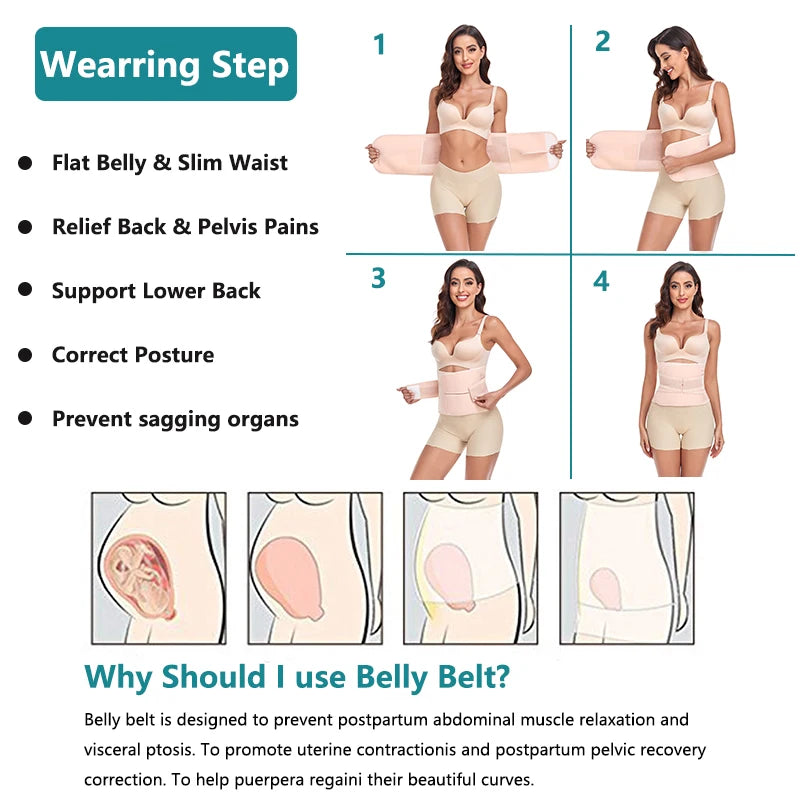 Medium Control Pink Waist Cincher – Wire-Free Shaping