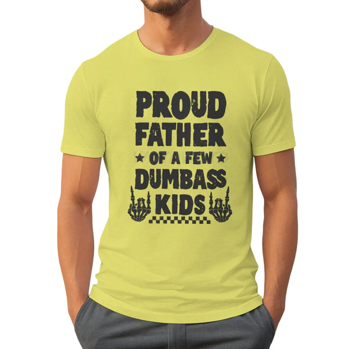 Father's Day T-shirt For Men Proud Father Fashion Casual | OWNLUXE