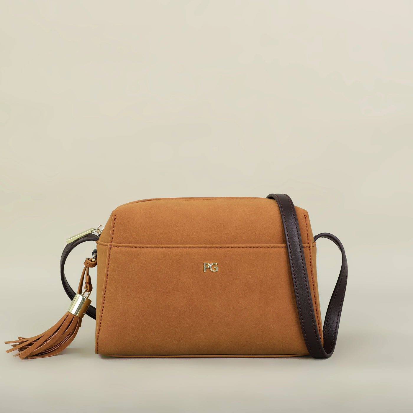 Elegant Faux Suede Square Satchel - Minimalist Designer Shoulder Bag | OWNLUXE