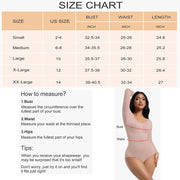 Thong Shapewear Bodysuit Long Sleeve Seamless Waist Shaper