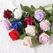 Velvet Artificial Roses for Mom — Wedding & Home Décor | OWNLUXE