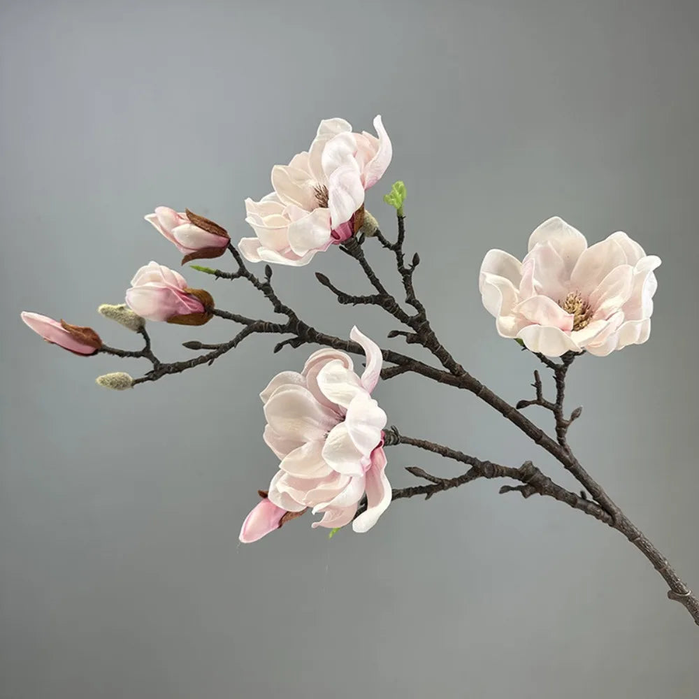 Real-Touch Magnolia Bouquet – Lasting Home Décor | OWNLUXE