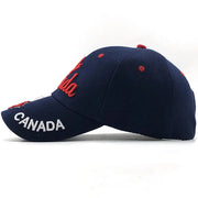 Canada Embroidered Baseball Cap - Premium Snapback Dad Hat