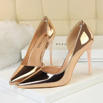 Load image into Gallery viewer, Women&#39;s High Heel Pointed Toe Pumps Slip On Fashion Stilettos
