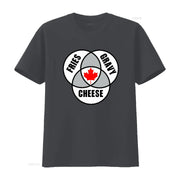 Canadian Poutine T-Shirt – Vintage Washed Maple Leaf Graphic Tee, S–6XL | OWNLUXE