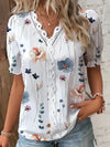Women's V-Neck Striped Top | OWNLUXE