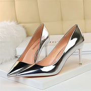 Women's Stiletto Leather Pumps | OWNLUXE