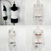 Women's Sleeveless Lace Top | OWNLUXE