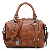 Women's Sequined Tassel Tote & Crossbody Bag - PU Leather