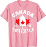 Load image into Gallery viewer, Canada Is Not for Sale&quot; T-Shirt – Wear Your Canadian Pride! 🍁
