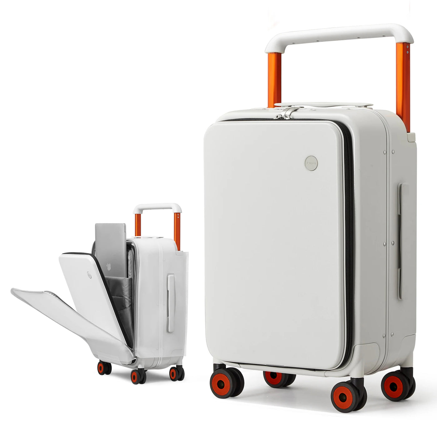 Luxury Hardside Luggage with Aluminum Frame & Spinner