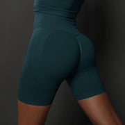 Seamless Yoga Push-Up High-Waist Shorts | OWNLUXE