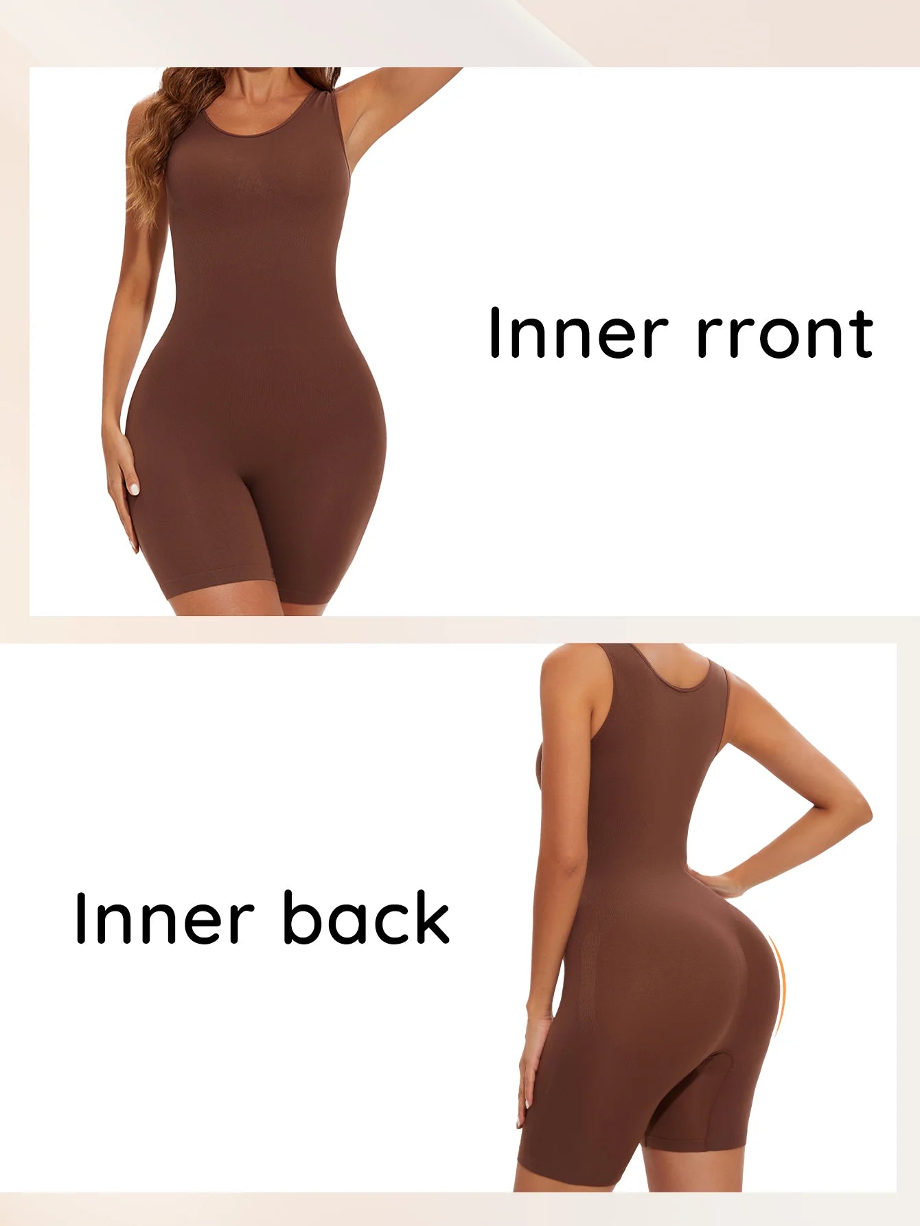 Firm Control Shaping Bodysuit – Wire‑Free, Cupless Shapewear