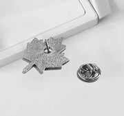 Canadian Maple Leaf Flag Brooch – Enamel Alloy Chest Pin & Clothing Accessory | OWNLUXE