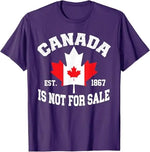 Load image into Gallery viewer, Canada Is Not for Sale&quot; T-Shirt – Wear Your Canadian Pride! 🍁
