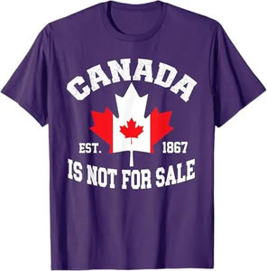 Canada Is Not for Sale" T-Shirt – Wear Your Canadian Pride! 🍁