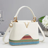 Leather Printed Shoulder Bag | OWNLUXE