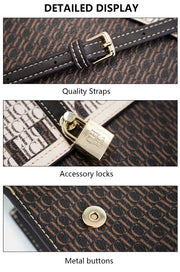 CH Exquisite Fashionable Handbag – Light Luxury Brand with Lock Design Crossbody