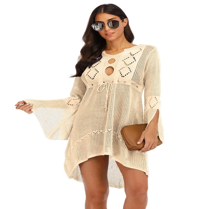 Mesh Swim Cover-Up | OWNLUXE