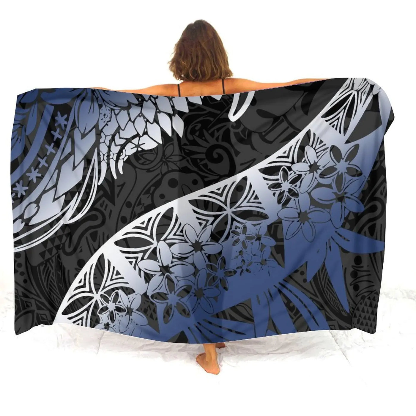 Floral Custom Swim Cover-Up | OWNLUXE