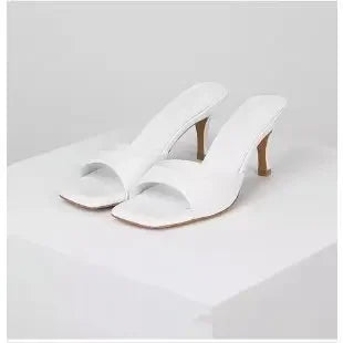 Women's Square Toe Slippers – Shop at OWNLUXE