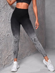 Seamless High Waist Scrunch Tie-Dye Leggings – Push-Up