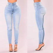 High Waist Skinny Jeans – Sculpting Stretch
