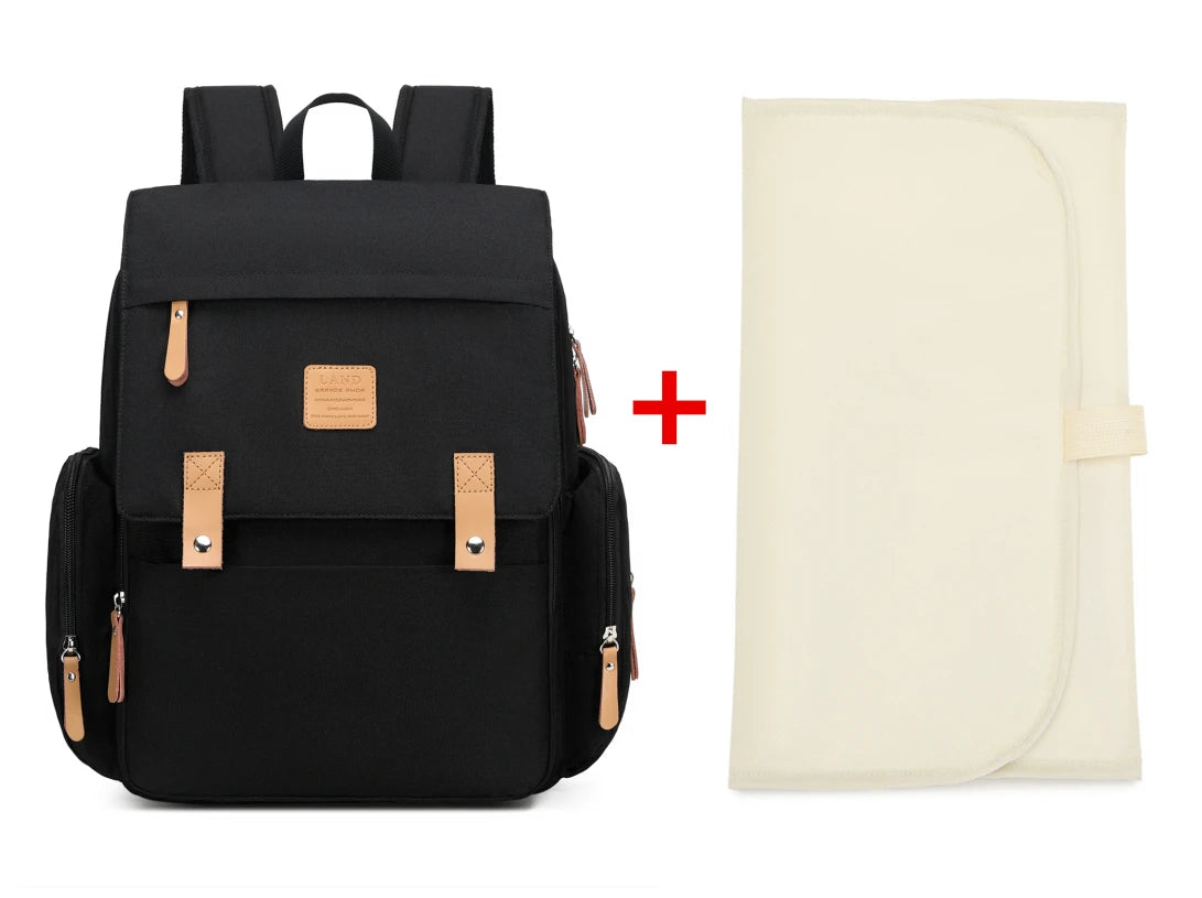 Large-Capacity Diaper Backpack – Travel Ready | OWNLUXE