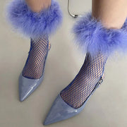 Mesh Ruffle Socks | OWNLUXE