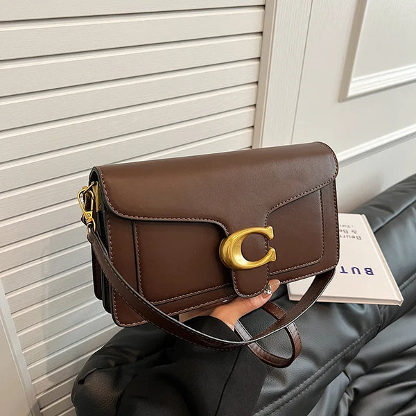 PU Leather Retro Shoulder Bag – Shop at OWNLUXE