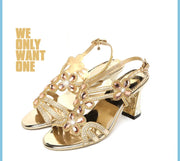 Summer Rhinestone Gladiator Sandals – High Heel Party Shoes