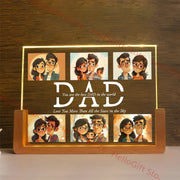 Personalized 3D Acrylic LED Night Light — Custom Name Gift for Family | OWNLUXE