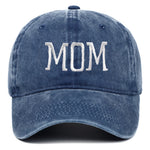 Load image into Gallery viewer, Mom and Dad letter embroidered baseball cap washed retro duckbill cap Father&#39;s Day Mother&#39;s Day best gift
